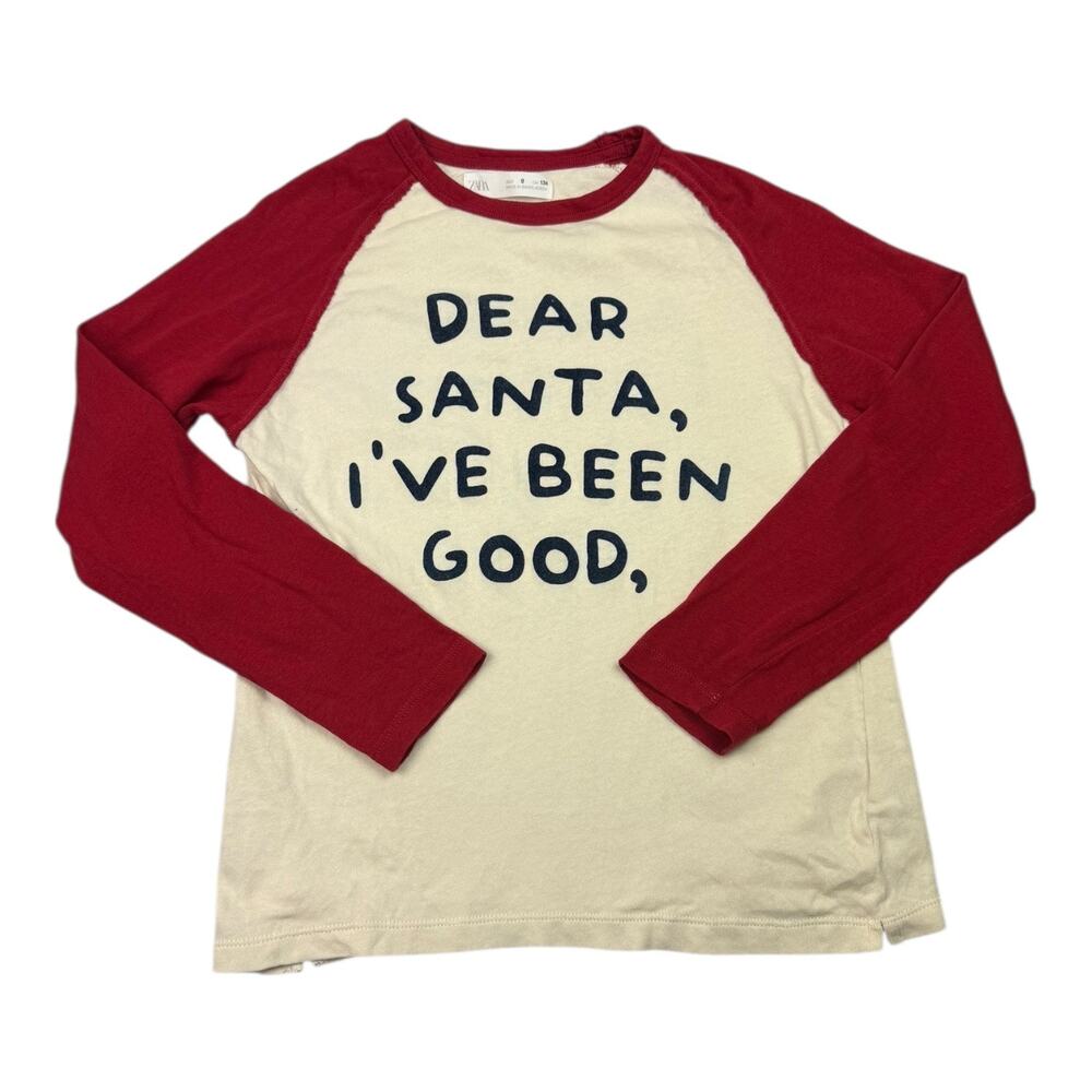 Zara "Dear Santa I've Been Good All Year I Promise" shirt